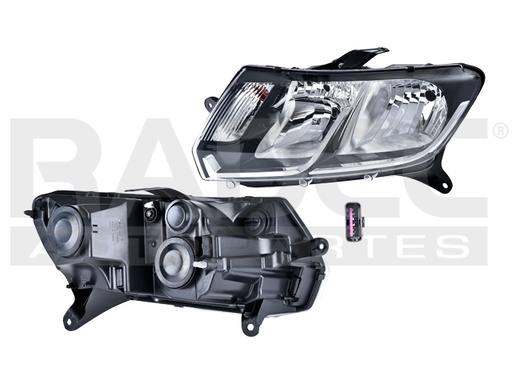 [019-2613-01] FARO RN LOGAN 15-17 MANUAL P/FOCO HALOGENO S/FOCO DEPO IZQ