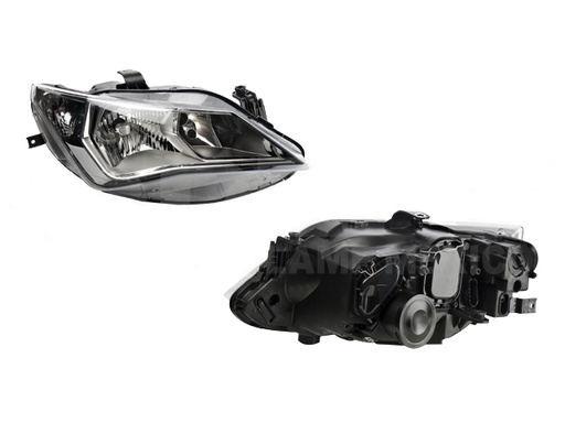 [019-2704-26] FARO ST IBIZA 13-17 MANUAL/ELECTRICO P/2 FOCOS FONDO CROMADO S/FOCO DEPO DER