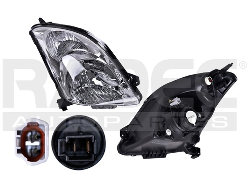 [019-2903-00] FARO SZ SWIFT 07-11 MANUAL FONDO CROMADO P/FOCO HALOGENO S/FOCO DEPO DER