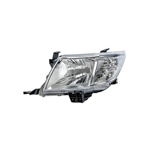 [019-3007-15] FARO TY HILUX 12-15 MANUAL/ELECTRICO P/FOCO HALOGENO S/FOCO DEPO IZQ