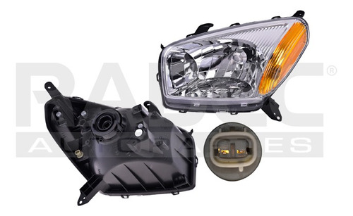 [019-3011-17] FARO TY RAV 4 01-03 DEPO IZQ