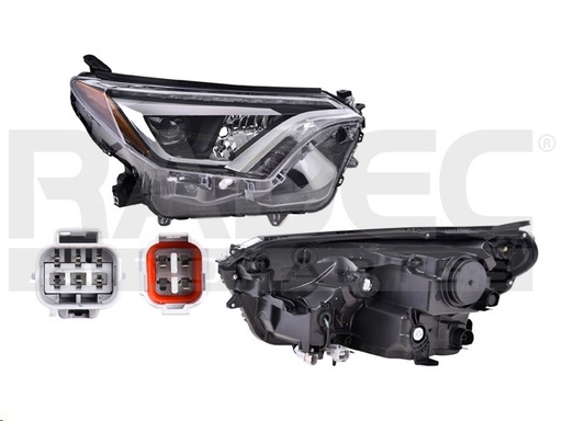 [019-3011-36] FARO TY RAV 4 16-18 C/LEDS DEPO DER