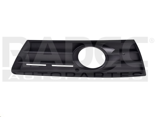 [003-3114-25] REJILLA FASCIA VW PASSAT CC 09-12 C/HOYO P/FARO VR6/LUXURY/SPORT IZQ