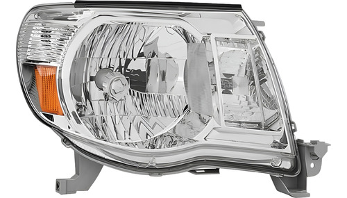 [019-3015-02] FARO TY TACOMA 05-08 S/SPORT PACKAGE NORMAL/4X4 FONDO CROMADO S/FOCO DEPO DER