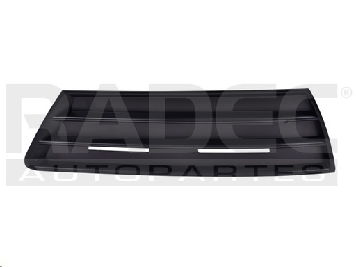 [003-3114-27] REJILLA FASCIA VW PASSAT CC 09-12 S/HOYO P/FARO VR6/LUXURY/EXECUTIVE/LUX/HIGHLINE/R-LINE/SPORT IZQ