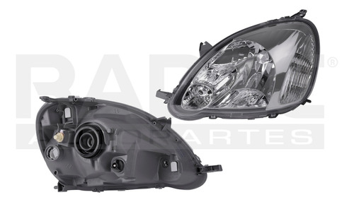 [019-3018-01] FARO TY YARIS 04-05 ELECTRICO S/MOTOR P/FOCO HALOGENO S/FOCO DEPO IZQ
