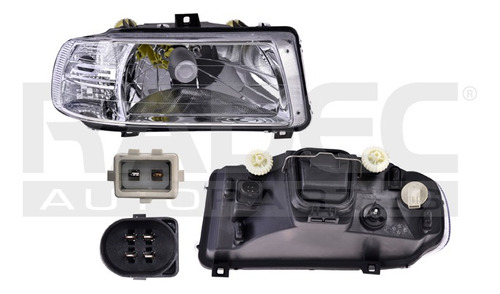 [019-3108-18] FARO VW DERBY 02-04 MANUAL/ELECTRICO P/FOCO HALOGENO S/FOCO DEPO DER