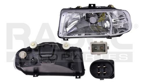 [019-3108-19] FARO VW DERBY 02-04 MANUAL/ELECTRICO P/FOCO HALOGENO S/FOCO DEPO IZQ