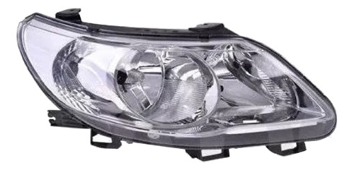 [019-3110-06] FARO VW SAVEIRO 10-13 DOBLE AS FONDO NEGRO S/FOCO DEPO DER