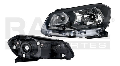 [019-3110-15] FARO VW GOL 13-16 MANUAL UN AS P/FOCO HALOGENO S/FOCO DEPO IZQ