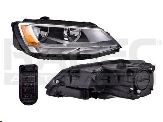 [019-3112-46] FARO VW JETTA BICENTENARIO 11-18 P/1 FOCO S/LUZ DE DIA S/FOCO DEPO DER