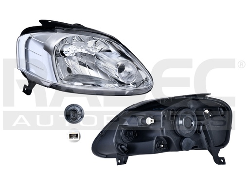 [019-3113-06] FARO VW LUPO 04-09 ELECTRICO S/MOTOR C/VELA P/FOCO HALOGENO S/FOCO DEPO DER
