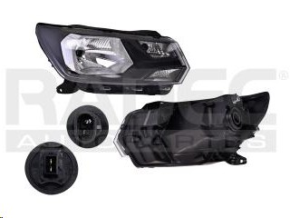 [019-3127-00] FARO VW SAVEIRO 17-23 DOBLE AS MANUAL FILO NEGRO CN DER
