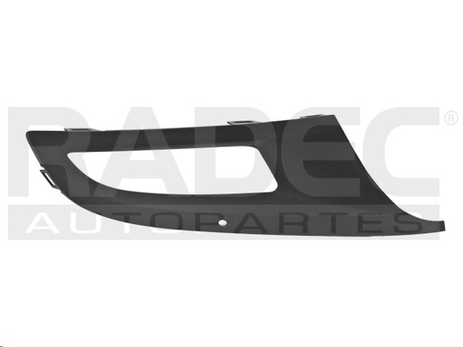 [003-3116-04] REJILLA FASCIA DELANTERA VW POLO 13-14 C/HOYO P/FARO HIGHLINE L4 4 CILINDROS 1.2L 5 PUERTAS DER