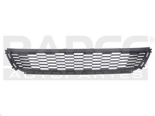 [003-3116-08] REJILLA FASCIA DELANTERA VW POLO 13-14 HIGHLINE/COMFORTLINE L4 4 CILINDROS 1.2L 5 PUERTAS