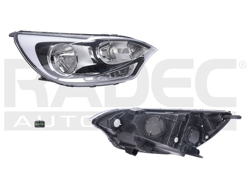 [019-3506-00] FARO KI RIO 16-17 5 PUERTAS ELECTRICO P/FOCO HALOGENO C/LUZ DE DIA S/FOCO DEPO DER