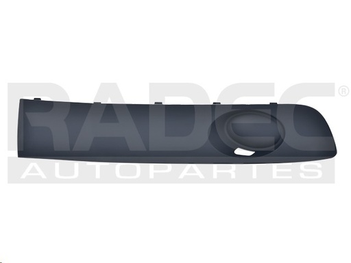 [003-3123-00] REJILLA FASCIA DELANTERA VW TRANSPORTER 10-15 S/HOYO P/FARO DER