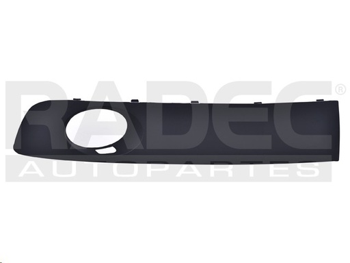 [003-3123-05] REJILLA FASCIA DELANTERA VW TRANSPORTER 10-15 C/HOYO P/FARO IZQ