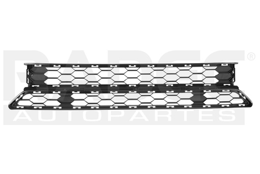 [003-3125-10] REJILLA FASCIA DELANTERA VW AMAROK 18-20 CENTRAL S/HOYO P/SENSOR HIGHLINE/TRENDLINE L4/V6 4/6 CILINDROS 2.0L 4 PUERTAS
