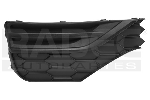 [003-3125-20] REJILLA FASCIA DELANTERA VW AMAROK 18-19 S/HOYO P/FARO ENTRY ARGENTINA DER
