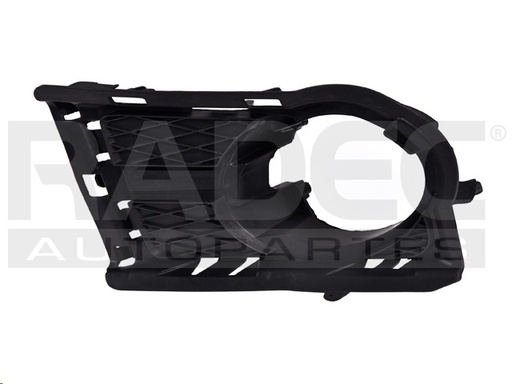 [003-3126-06] REJILLA FASCIA DELANTERA VW TIGUAN 08-16 C/HOYO P/FARO DER