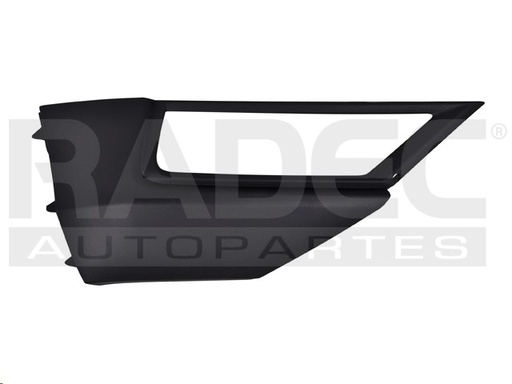[003-3126-08] REJILLA FASCIA DELANTERA VW TIGUAN 18-21 INFERIOR C/HOYO P/FARO COMFORTLINE/HIGHLINE L4 4 CILINDROS 1.4/2.0L 5 PUERTAS DER