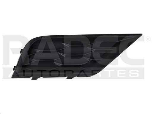 [003-3126-12] REJILLA FASCIA DELANTERA VW TIGUAN 18-21 SUPERIOR S/HOYO P/SENSOR TRENDLINE L4 4 CILINDROS 1.4L 5 PUERTAS DER