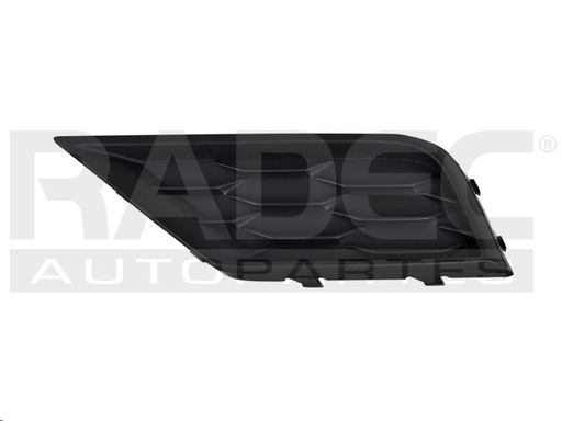 [003-3126-13] REJILLA FASCIA DELANTERA VW TIGUAN 18-21 SUPERIOR S/HOYO P/SENSOR TRENDLINE L4 4 CILINDROS 1.4L 5 PUERTAS IZQ