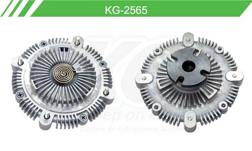 [027-0913-04] FAN CLUTCH DG NEW RAM 50 2.0L 83/MONTERO