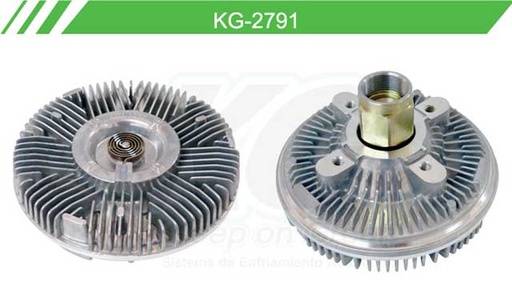 [027-1609-00] FAN CLUTCH JP WRANGLER L6 4.0L 00-06/DG/
