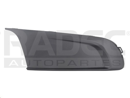 [003-3134-00] REJILLA FASCIA VW CADDY 14-15 S/HOYO P/FARO CARGO L4 4 CILINDROS 1.2L 5 PUERTAS DER