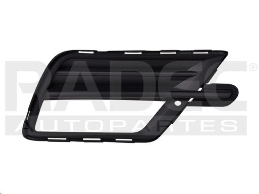 [003-3134-09] REJILLA FASCIA DELANTERA VW CADY 16-20 C/HOYO P/FARO PASAJEROS L4 4 CILINDROS 1.6L 5 PUERTAS IZQ