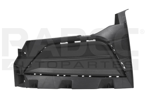 [003-3137-03] REJILLA FASCIA DELANTERA VW VIRTUS 20-22 LINEA ANTERIOR S/HOYO P/FARO HIGHLINE/COMFORTLINE/TRENDLINE L4 4 CILINDROS 1.6L 4 PUERTAS IZQ