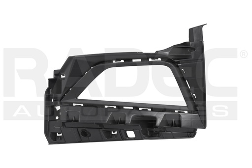 [003-3137-05] REJILLA FASCIA DELANTERA VW VIRTUS 20-22 LINEA ANTERIOR C/HOYO P/FARO HIGHLINE/COMFORTLINE/TRENDLINE L4 4 CILINDROS 1.6L 4 PUERTAS IZQ