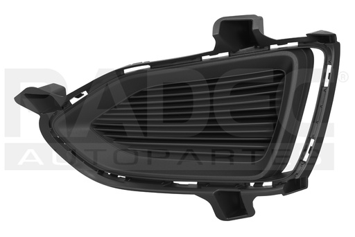 [003-3401-02] REJILLA FASCIA DELANTERA HY ACCENT 18-22 S/HOYO P/FARO GL L4 4 CILINDROS 1.6L 4/5 PUERTAS DER