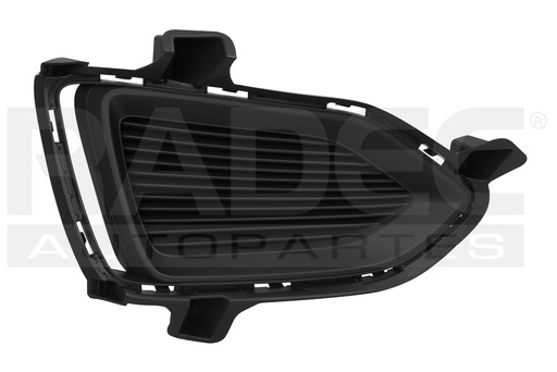 [003-3401-03] REJILLA FASCIA DELANTERA HY ACCENT 18-22 S/HOYO P/FARO GL L4 4 CILINDROS 1.6L 4/5 PUERTAS IZQ