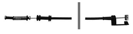 [0502-0416-00] CHICOTE CERRADURA FD COURIER  00-09 92 c