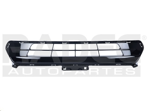 [003-3503-00] REJILLA FASCIA DELANTERA KI SORENTO 16-18 CENTRAL NEGRA BRILLANTE EX V6 6 CILINDROS 3.3L 5 PUERTAS