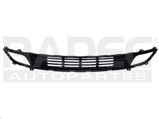 [003-3507-01] REJILLA FASCIA DELANTERA KI FORTE 17-18 CENTRAL NEGRA MATE LX L4 4 CILINDROS 2.0L 4 PUERTAS