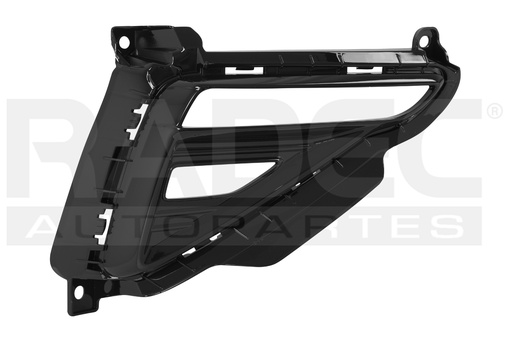 [003-3507-13] REJILLA FASCIA TRASERA KI FORTE 19-21 NEGRA EX/LX/GT LINE L4 4 CILINDROS 1.6/2.0L 4 PUERTAS IZQ