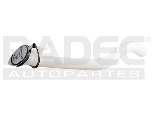 [065-2318-01] TUBO DE DEPOSITO LIMPIABRISAS NS TIIDA 07-18 L4 1.6 LTS C/MOTOR IMP