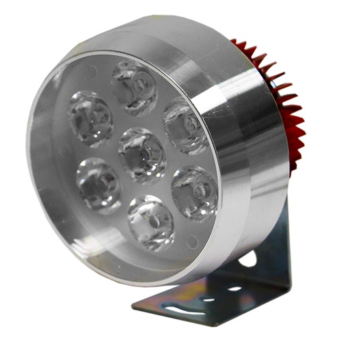 [075-1036-02] FARO NIEBLA 6 LED BASE ROJA
 PRECIO NOR