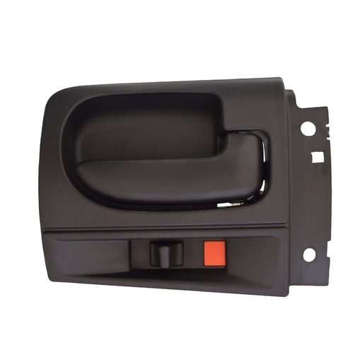 [101770] MANIJA INTERIOR DG DAKOTA 01-04  NEGRO PLASTICO HUSHAN Derecho Delantera/Trasera  