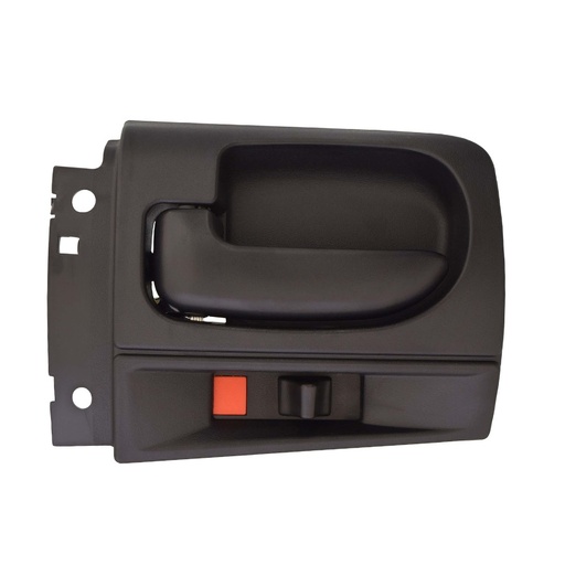 [101771] MANIJA INTERIOR DG DAKOTA 01-04  NEGRO PLASTICO HUSHAN Izquierdo Delantera/Trasera  