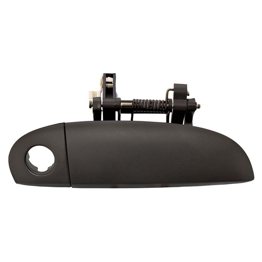 [101862] MANIJA EXTERIOR HY I10 12-14  CON HOYO PARA LLAVE LISA PARA PINTAR NEGRA PLASTICO HUSHAN Derecho Delantera  