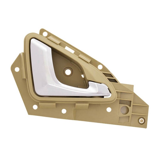 [102776] MANIJA INTERIOR HD ODYSSEY 05-10  BEIGE/CROMADA PLASTICO HUSHAN Derecho Delantera  