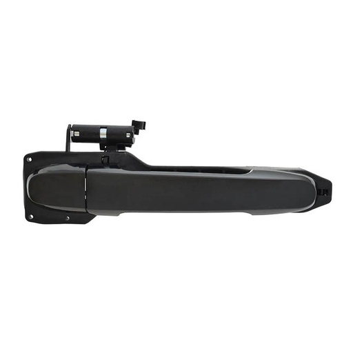 [103062] MANIJA EXTERIOR TY YARIS 06-11  SIN HOYO PARA LLAVE CON BASE LISA PARA PINTAR NEGRA PLASTICO HUSHAN Derecho Delantera  