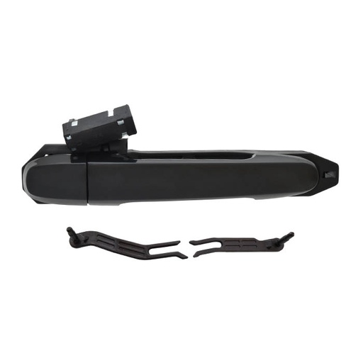 [103066] MANIJA EXTERIOR TY YARIS 06-11  CON BASE LISA PARA PINTAR NEGRA PLASTICO HUSHAN Izquierdo Trasera  