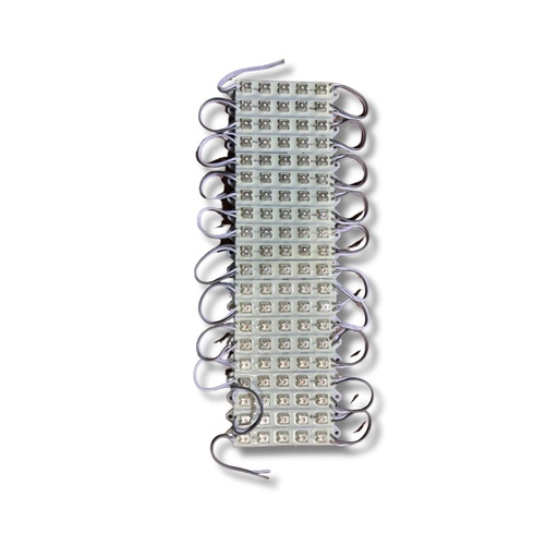 [106-0510-06] TIRA LEDS C/5 LEDS LUPA ROSA
