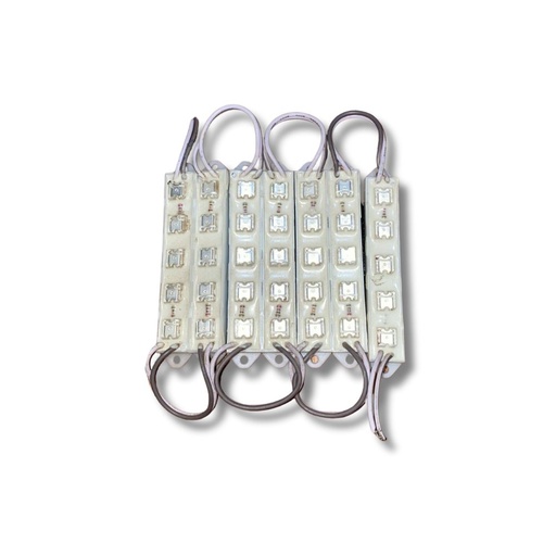 [106-0521-04] TIRA LEDS C/5 LEDS PREMIUM ROJO ***Hasta